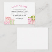 Waterverf Roze Boeken voor de Bijlage van het Verz (Voorkant / Achterkant)