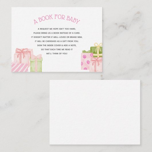 Waterverf Roze Boeken voor de Bijlage van het Verz (Voorkant / Achterkant)