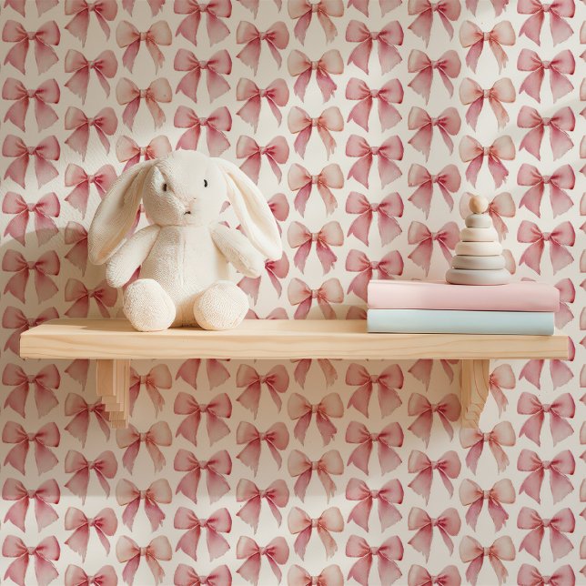 Waterverf Roze Bogen Behang (Creator heeft geüpload)