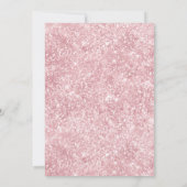 Waterverf Roze Boho Teddy Bear Meisje Baby shower Kaart (Achterkant)