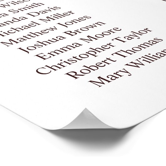 Waterverf roze bruinkoolzittenden poster (Hoek)