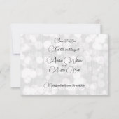 Waterverf Roze Cherry Blossom Save The Date (Achterkant)