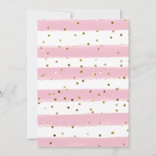 Waterverf Roze Circus Dieren Kinderen Verjaardag Kaart (Achterkant)