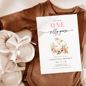 Waterverf Roze Een Gekke Gans Verjaardagsfeest Kaart