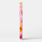 Waterverf roze en geel gerbera bloemenpatroon Case-Mate iPhone case (Achterkant / Rechts)