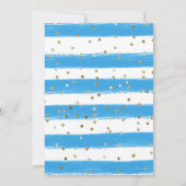 Waterverf Roze en Gele Bloemen Bruiloft Kaart (Achterkant)