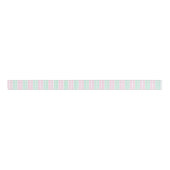 Waterverf roze en groene mahjong grosgrain lint (Voorkant)