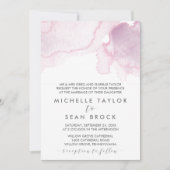 Waterverf | Roze en Paarse formule Kaart (Voorkant)