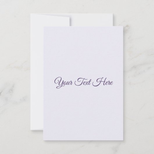 Waterverf Roze en Paarse Hydrangea Flowers Bedankkaart (Achterkant)