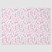 Waterverf roze en witte Sakura kersenbloesem Tissuepapier (Voorkant)