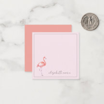 Waterverf Roze Flamingo Persoonlijk