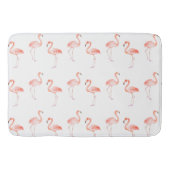 Waterverf roze flamingos badmat (Voorkant)
