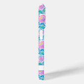 Waterverf Roze Flamingo's met Initialen Case-Mate iPhone Case (Achterkant / Rechts)