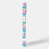 Waterverf Roze Flamingo's met Initialen Case-Mate iPhone Case (Achterkant / Rechts)