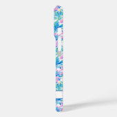 Waterverf Roze Flamingo's met Initialen Case-Mate iPhone Case (Achterkant / Links)