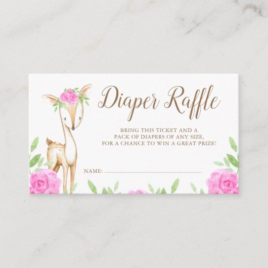 Waterverf Roze flesje met luer luiertas Informatiekaartje (Voorkant)