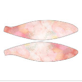 Waterverf Roze Floral Achtergrond Basketbal (Panelen)