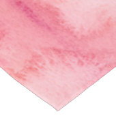 Waterverf Roze Floral Achtergrond Tafelkleed (Gekanteld)