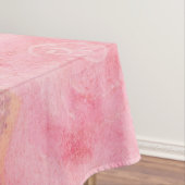 Waterverf Roze Floral Achtergrond Tafelkleed (Voorbeeld)