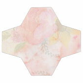 Waterverf Roze Floral Achtergrond Voetbal (Enkel)