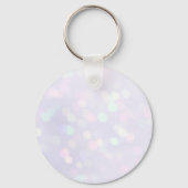 Waterverf roze Floral en vlinderlentrow Sleutelhanger (Achterkant)