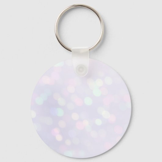 Waterverf roze Floral en vlinderlentrow Sleutelhanger (Achterkant)