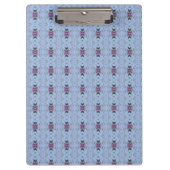 Waterverf Roze Floral Klembord (Voorkant)