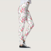 Waterverf Roze Floral Legging (Rechts)