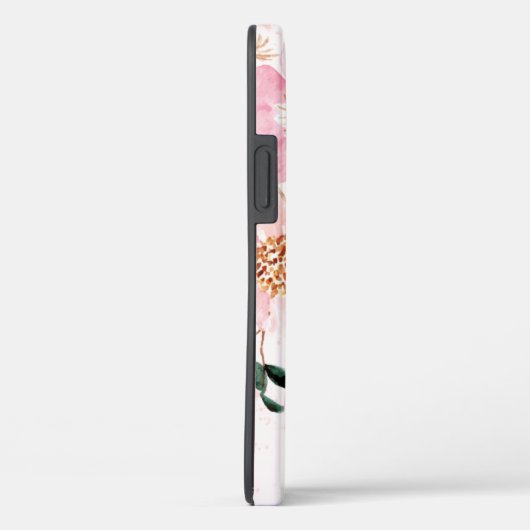 Waterverf Roze Garden Flowers Case-Mate iPhone Case (Achterkant / Rechts)