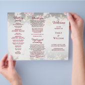 Waterverf Roze Gele Rozen, zwart wazig, Bruiloft Flyer (Hand)