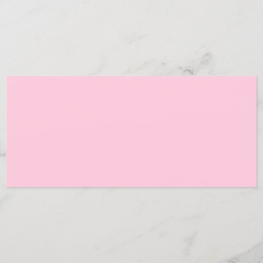 Waterverf Roze Gold 4x9 flat Menu Kaart (Achterkant)