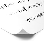 Waterverf Roze & gouddatum Nachtidee Poster (Hoek)