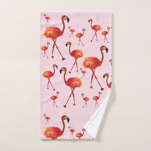 Waterverf Roze handdoekset Bad Handdoek (Handdoek)