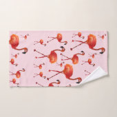 Waterverf Roze handdoekset Bad Handdoek (Handdoek)