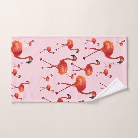 Waterverf Roze handdoekset Bad Handdoek (Handdoek)