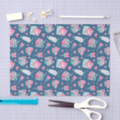 Waterverf roze hardesoftware Valentijnsdag Tissuepapier (Craft)