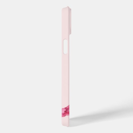 Waterverf Roze Hydrangea Lacecaps Illustratie Case-Mate iPhone Case (Achterkant / Rechts)