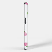 Waterverf Roze hydrangeas Monogram Case-Mate iPhone Case (Achterkant / Rechts)