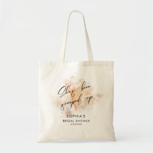 Waterverf Roze ijsvormer Vrijgezellenfeest tot Tote Bag