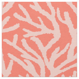 Waterverf roze koraal op tomaat bisque kust stof