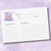 Waterverf Roze Lavendel Cake Recept