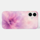 Waterverf Roze Lavendelbloesem Abstract Case-Mate iPhone Case (Achterkant (horizontaal))
