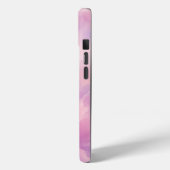 Waterverf Roze Lavendelbloesem Abstract Case-Mate iPhone Case (Achterkant / Links)