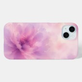 Waterverf Roze Lavendelbloesem Abstract Case-Mate iPhone Case (Achterkant (horizontaal))