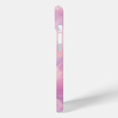 Waterverf Roze Lavendelbloesem Abstract Case-Mate iPhone Case (Achterkant / Links)