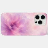 Waterverf Roze Lavendelbloesem Abstract Case-Mate iPhone Case (Achterkant (horizontaal))
