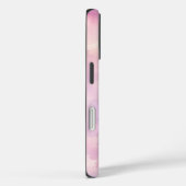 Waterverf Roze Lavendelbloesem Abstract Case-Mate iPhone Case (Achterkant / Rechts)