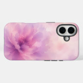 Waterverf Roze Lavendelbloesem Abstract Case-Mate iPhone Case (Achterkant (horizontaal))