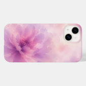 Waterverf Roze Lavendelbloesem Abstract Case-Mate iPhone Case (Achterkant (horizontaal))