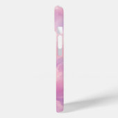 Waterverf Roze Lavendelbloesem Abstract Case-Mate iPhone Case (Achterkant / Links)